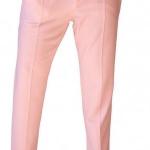 Light Pink Line Pleated Trouser